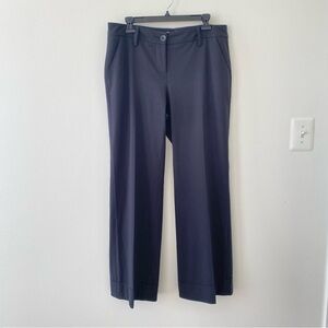 CAbi #619L Black Pinstripe Wide Leg Trouser